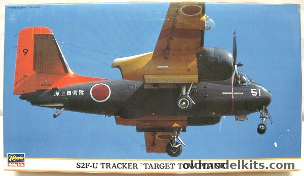 Hasegawa 1/72 Grumman S2F-U Tracker Target Tow Plane, 00048 plastic model kit